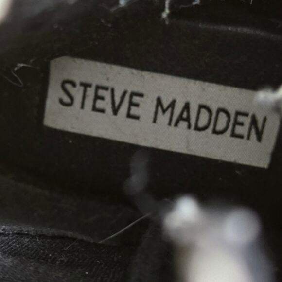 Steve Madden Snakeskin Combat Boots 6.5 Punk Grunge - Picture 8 of 8